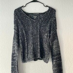 Abercrombie&Fitch Greyish Black Sweater